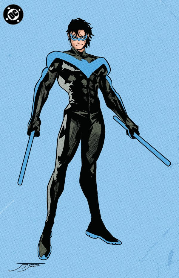 Nightwing #136 Cover E Jorge Jiménez Corner Box Spot Foil Virgin Variant