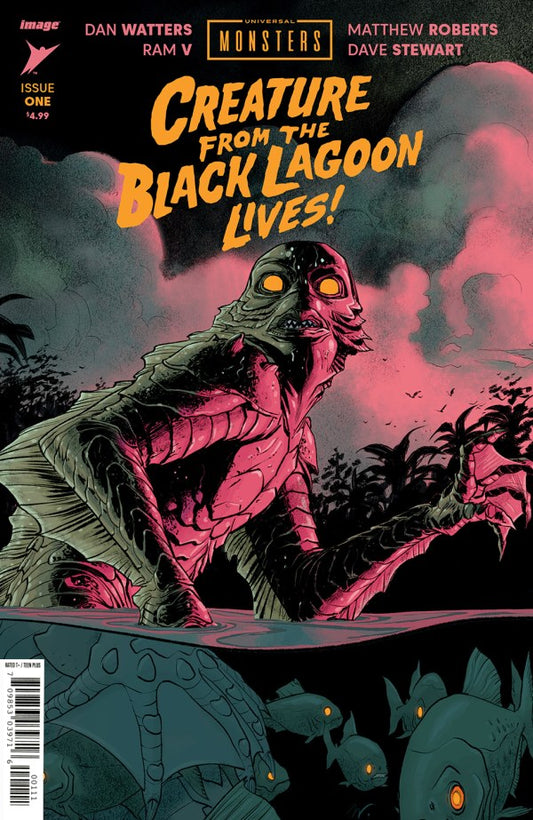 Universal Monsters: Creature from the Black Lagoon Lives! #1-4 full set