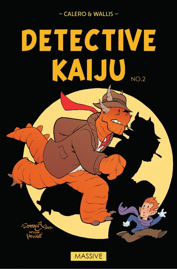 Detective Kaiju #2 Cover B Jon Sommariva Variant