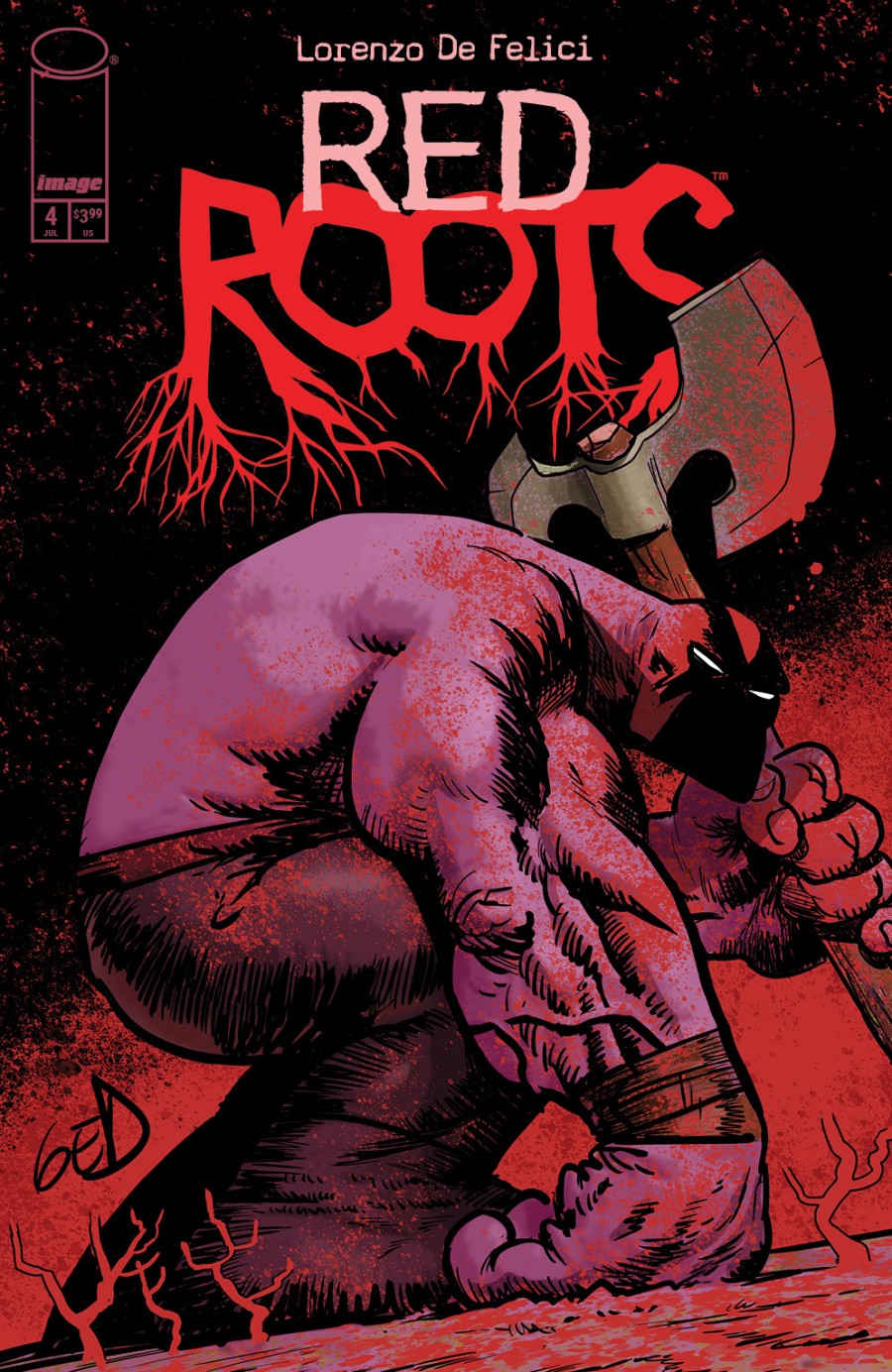 Red Roots #4 Cover B Juan Gedeon Variant