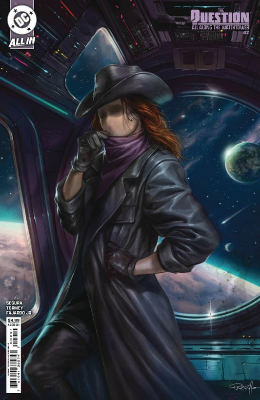The Question: All Along the Watchtower #2 Cover C Lucio Parrillo