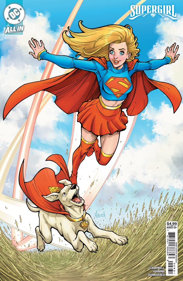 Supergirl #8 Cover C Todd Nauck Variant