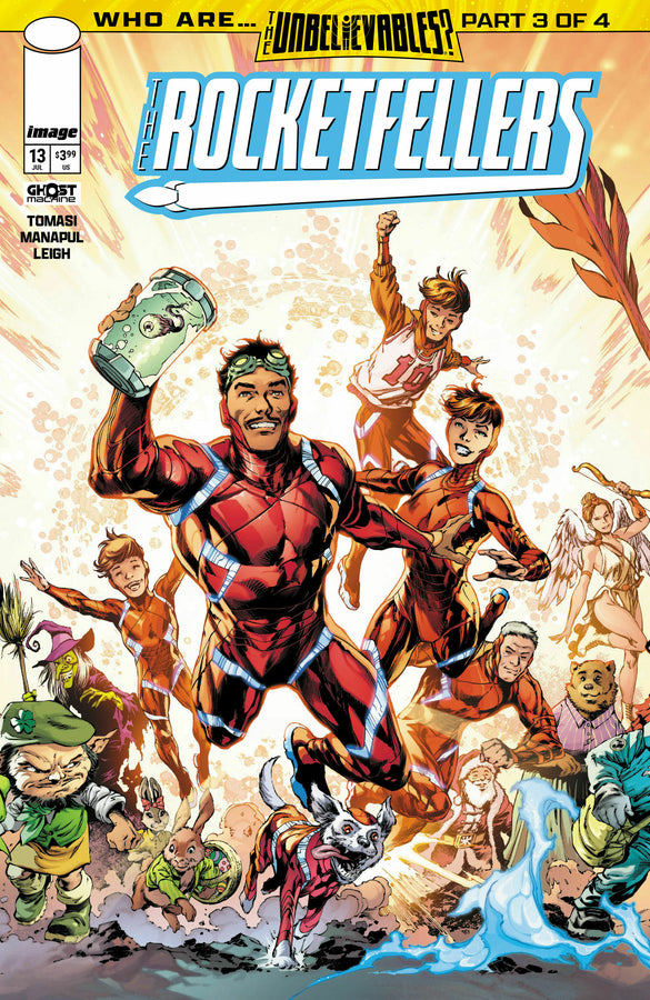 The Rocketfellers #13 Cover B Ivan Reis Connecting Variant