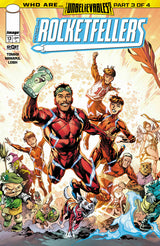 The Rocketfellers #13 Cover B Ivan Reis Connecting Variant