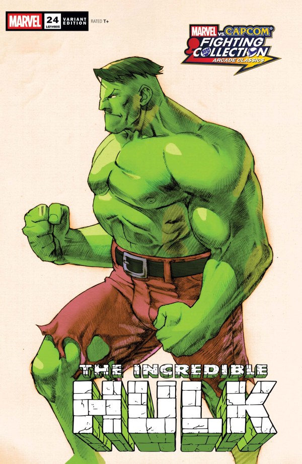 The Incredible Hulk #24 Bengus Marvel vs. Capcom Variant