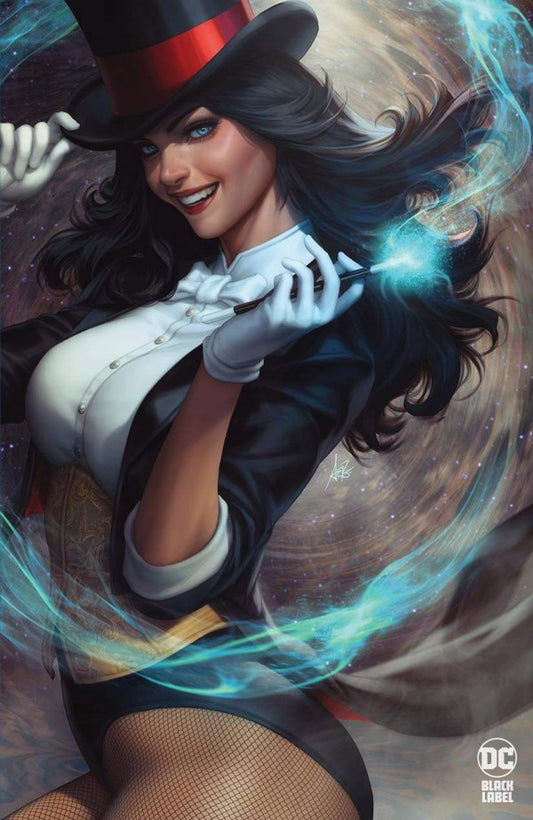 Zatanna: Bring Down The House #1 Cover D Stanley 'Artgerm' Lau Foil Virgin Variant