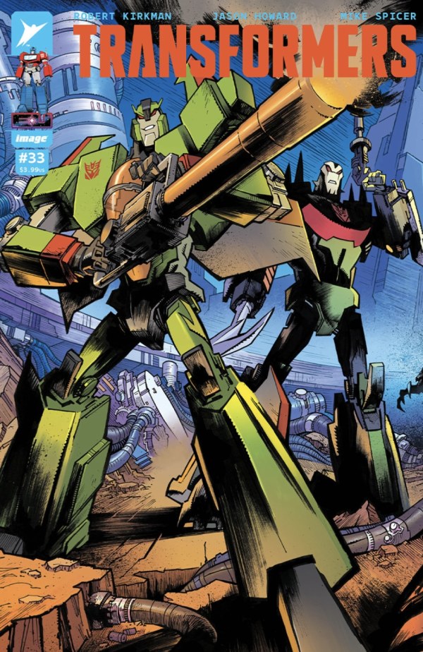 Transformers #33 Cover C Jason Howard Connecting Variant