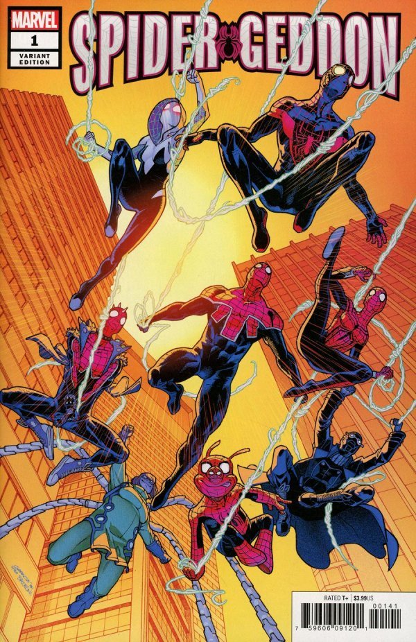 Spider-Geddon #1 1:25 Javier Garrón Variant (2018)