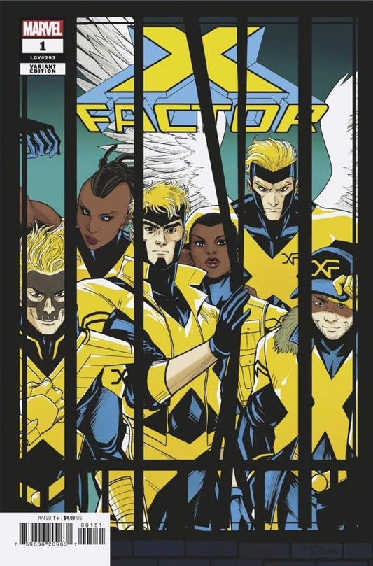 X-Factor #1 Luciano Vecchio Window Shades Variant