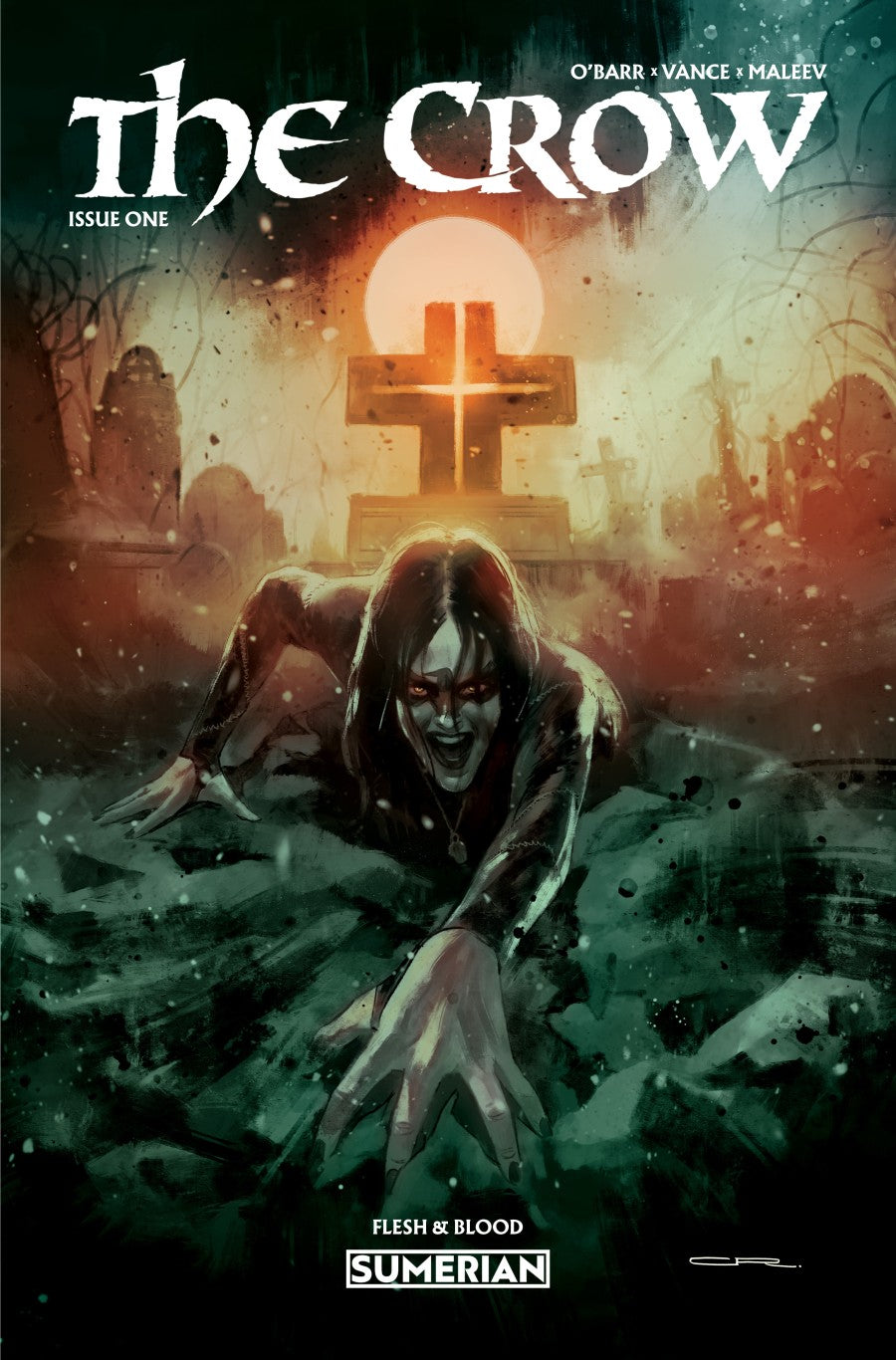 The Crow: Flesh & Blood #1 Cover E 1:10 Christian Rosado Variant