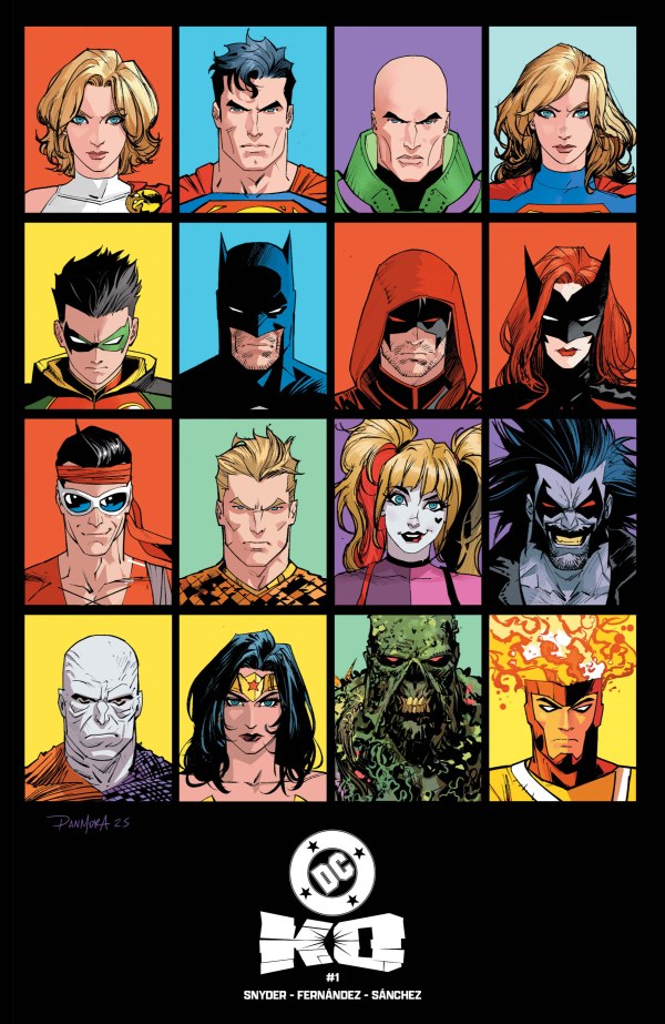 DC K.O. #1 Cover H Dan Mora Bracket Wraparound Variant