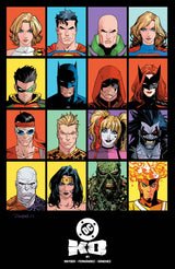 DC K.O. #1 Cover H Dan Mora Bracket Wraparound Variant