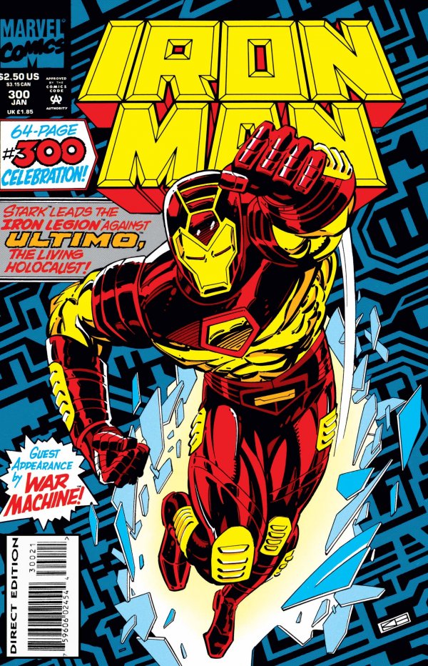 Iron Man #300 Foil Cover (1994)