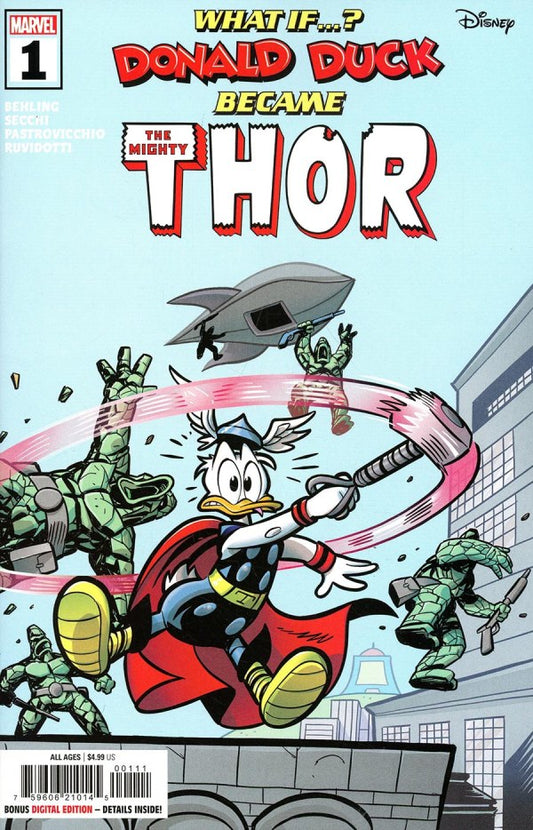 Marvel & Disney: What If…? Donald Duck Became Thor #1