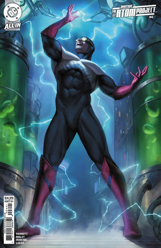 Justice League: The Atom Project #6 Cover B Aaron Bartling Variant