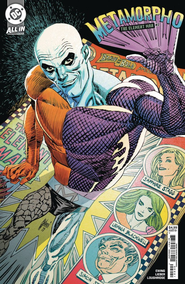 Metamorpho: The Element Man #2 Cover B Guillem March