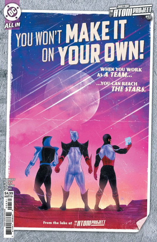 Justice League: The Atom Project #5 Cover C Kevin Wada Variant