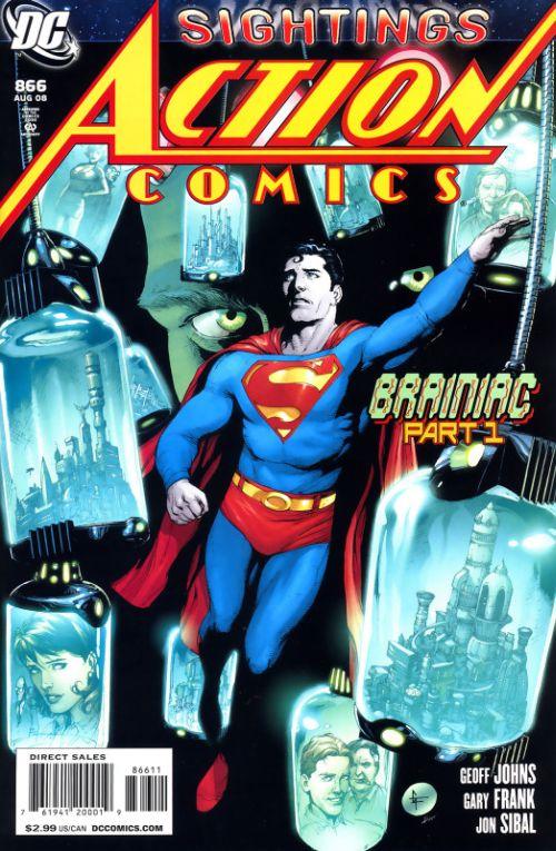 Action Comics Brainiac Arc Set #1-5