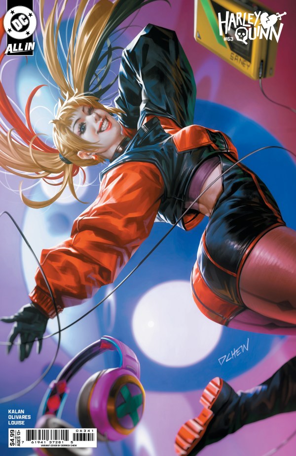 Harley Quinn #63 Cover D Derrick Chew Variant