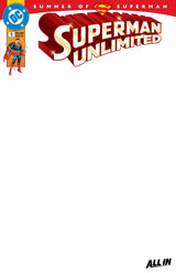 Superman Unlimited #1 Cover I Blank Variant
