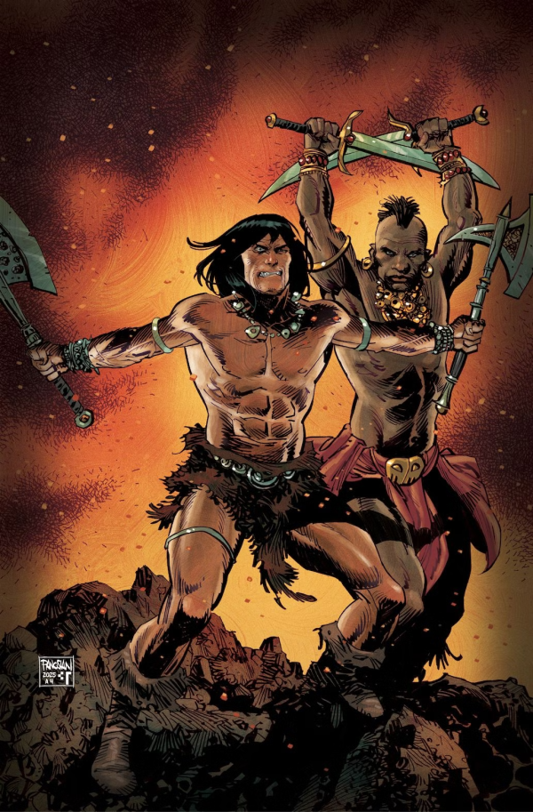 Conan the Barbarian #23 Cover E Dan Panosian Foil Virgin Variant