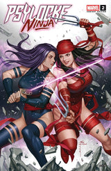 Psylocke: Ninja #2 InHyuk Lee Versus Elektra Variant