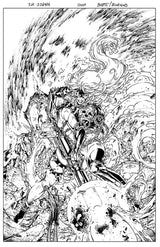 She-Spawn #1 Cover E Brett Booth Black & White Virgin Variant
