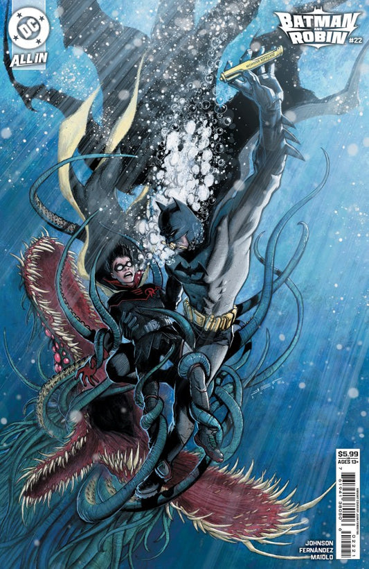 Batman and Robin #22 Cover B Juan Ferreyra Variant