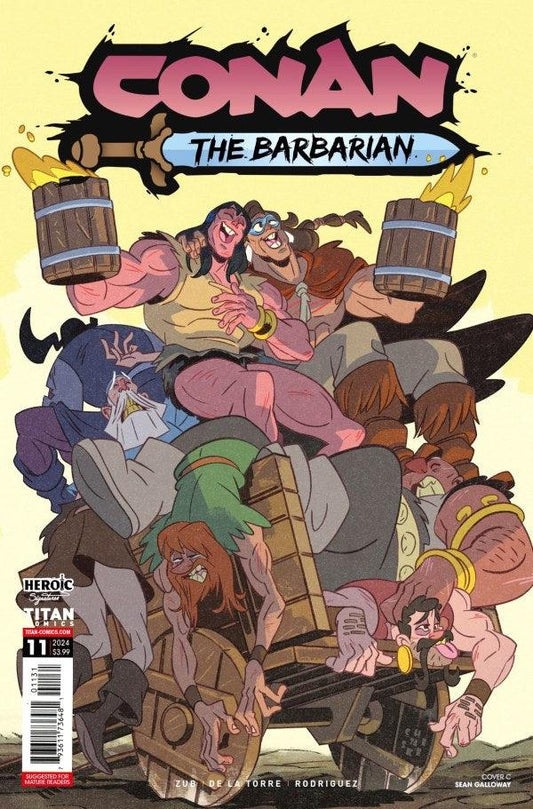 Conan the Barbarian #11 cover C