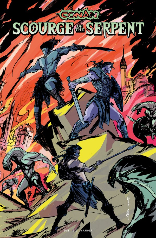 Conan: Scourge of the Serpent #2 Cover E Eryk Donovan Variant