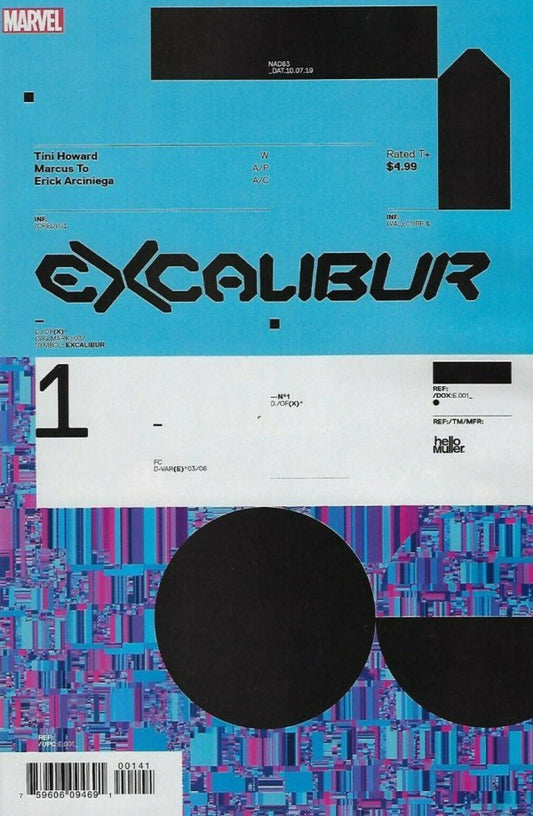 Excalibur #1 1:10 Tom Muller Design Variant (2019)