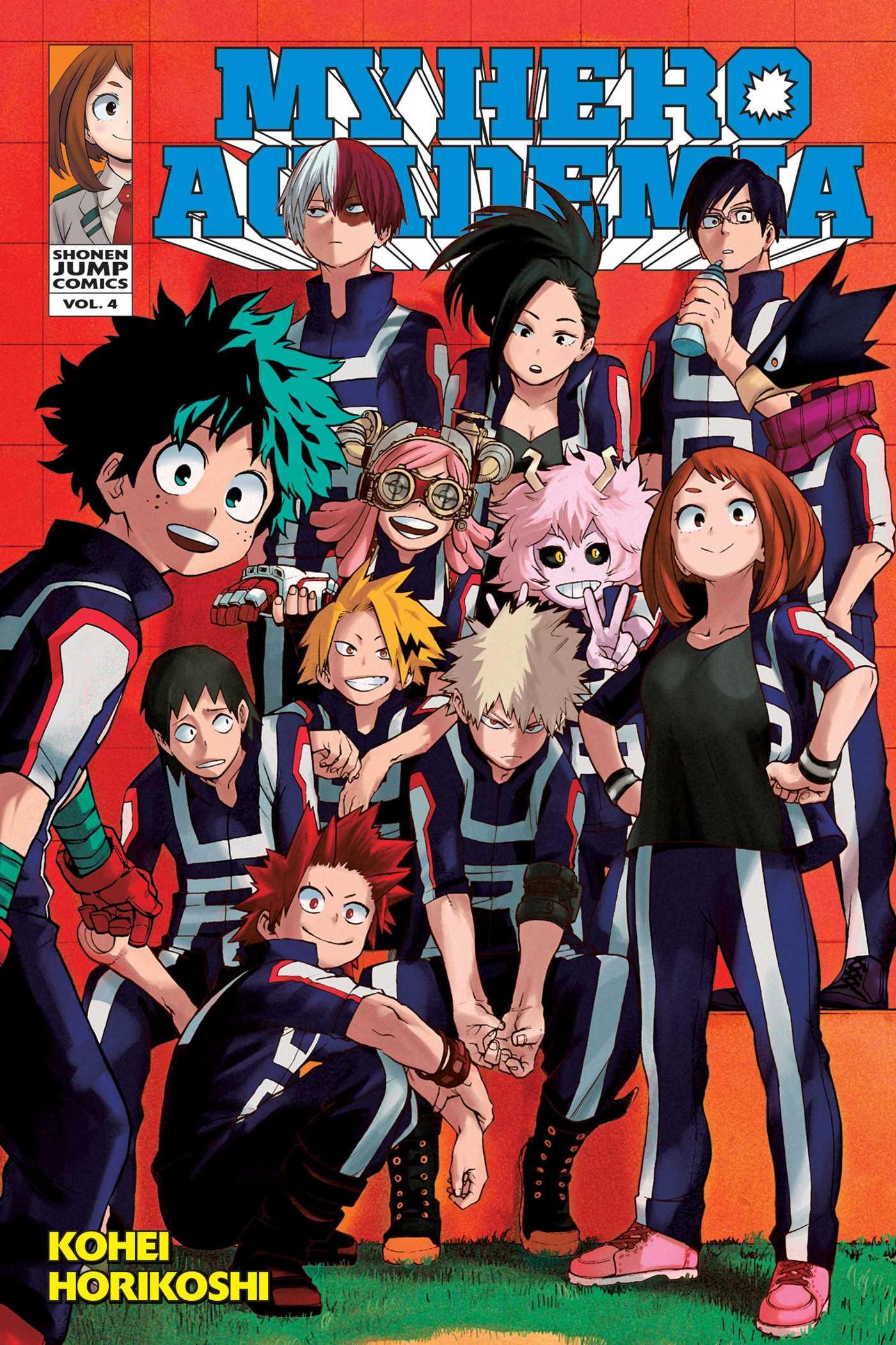 My Hero Academia Vol. 1-4 (set)