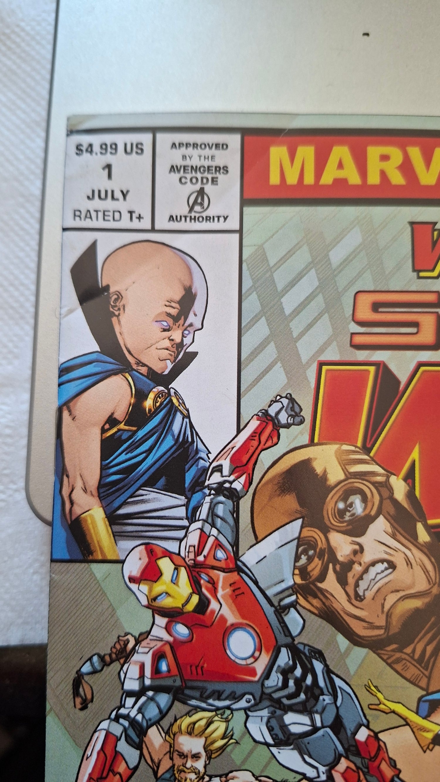 What If...? Secret Wars #1 Bryan Hitch Homage Variant (Slightly Bent)