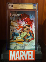 Ultimate Spider-Man #9 Unknown Comics / Comic Traders / Sleeping Giant Signed & Remarks by Mirka Andolfo Variant CGC 9.8