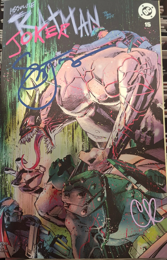 Absolute Batman #15 Whatnot Clay Mann Variant (Signed By: Clay Mann & Scott Snyder)