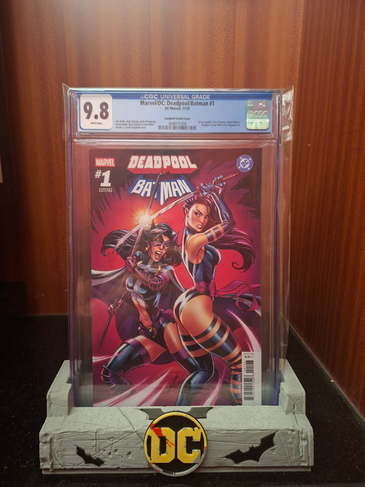 Marvel / DC: Deadpool / Batman #1 CGC 9.8 J. Scott Campbell Variant