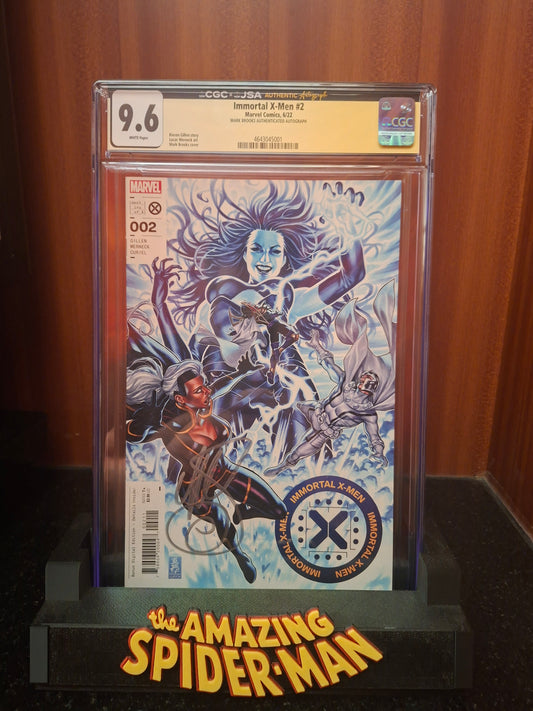 Immortal X-Men #2 CGC 9.6 Main Cover Signed by Mark Brooks