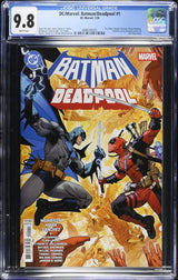 DC MARVEL BATMAN DEADPOOL #1 CGC 9.8 GRADED