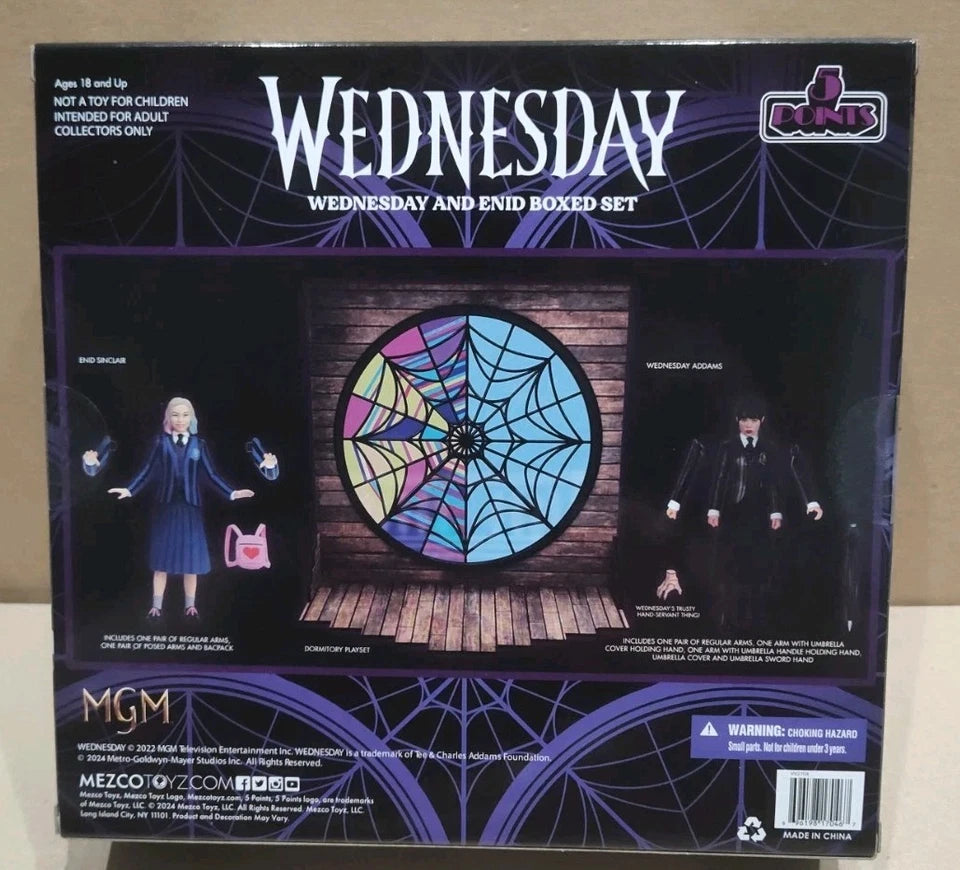 WEDNESDAY 5 POINTS WEDNESDAY & ENID BOXED SET