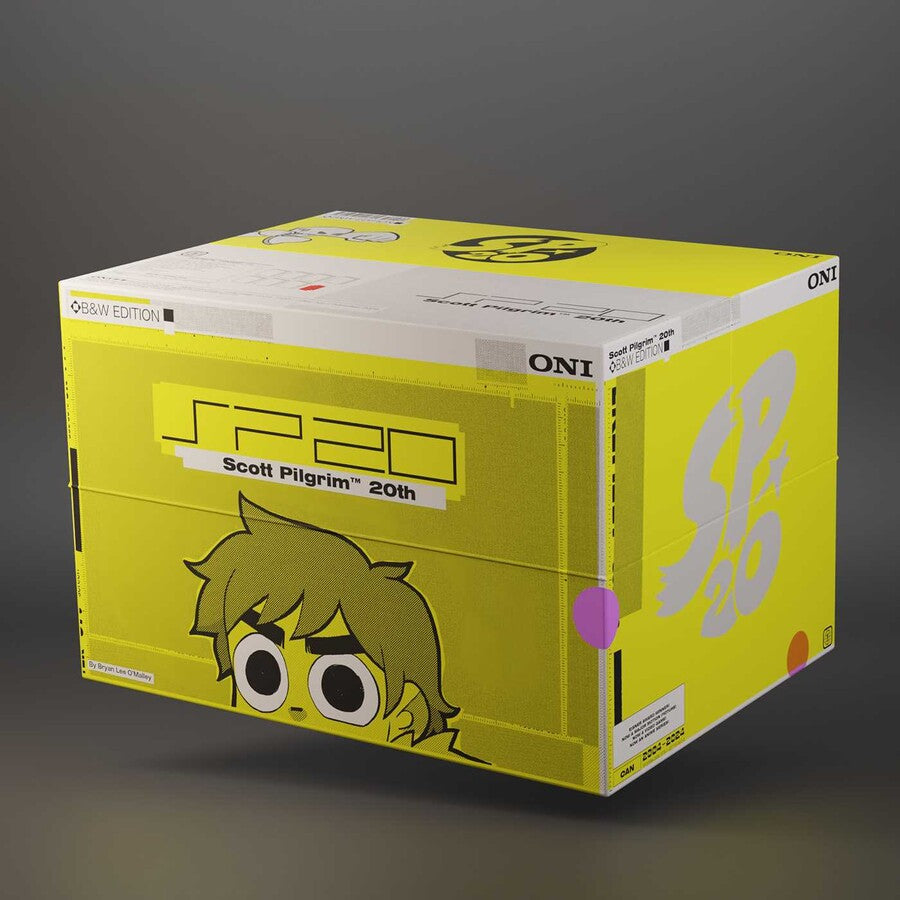 Scott Pilgrim 20th Anniversary HC B/W Box Set