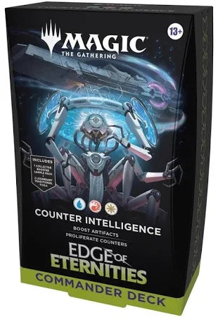 Magic The Gathering Counter Intelligence Edge Of Eternities Commander Deck