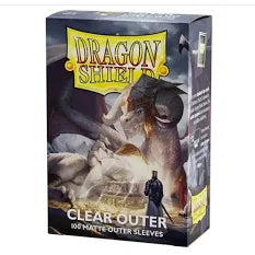 Dragon Shield Clear Matte Outer Sleeves